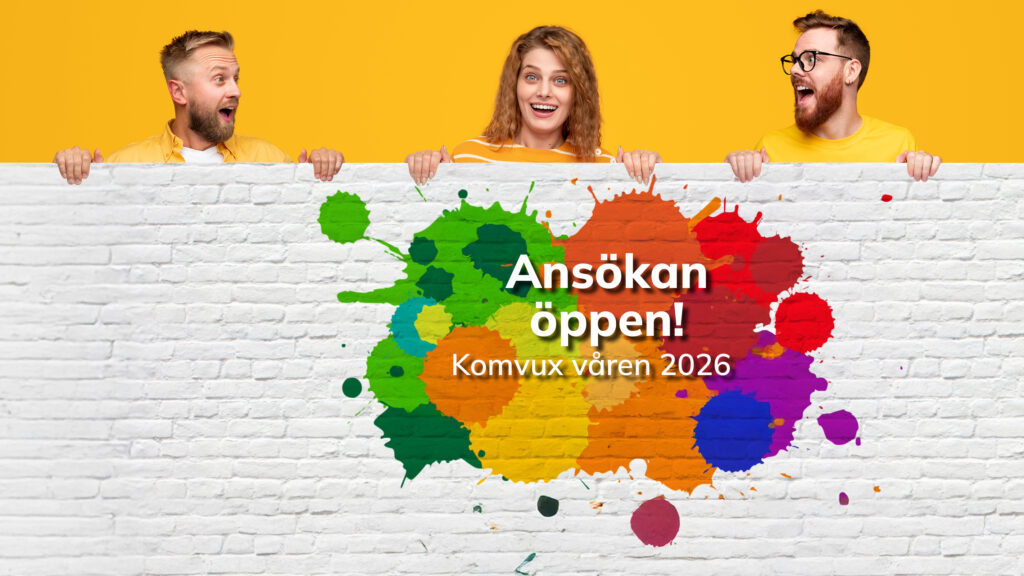 Ansökan öppen KomvuxVT2026 Ver02